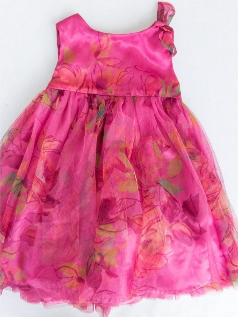 GAP size 12-18 months Fuscia Tulle Party Dress as seen on Greys Anatomy